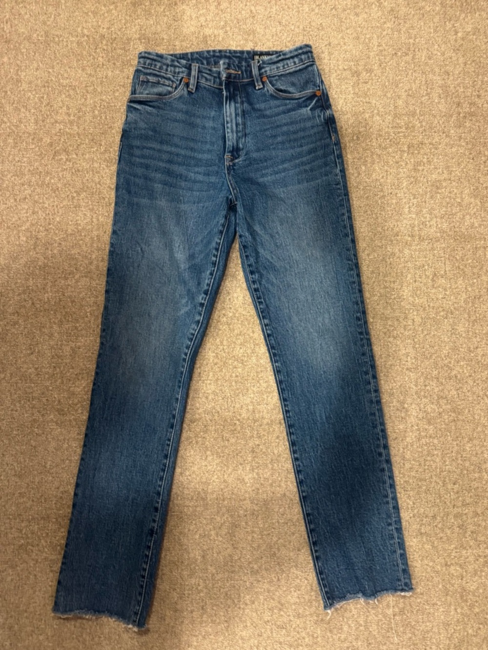 Blank NYC Straight-Leg Ankle Jeans